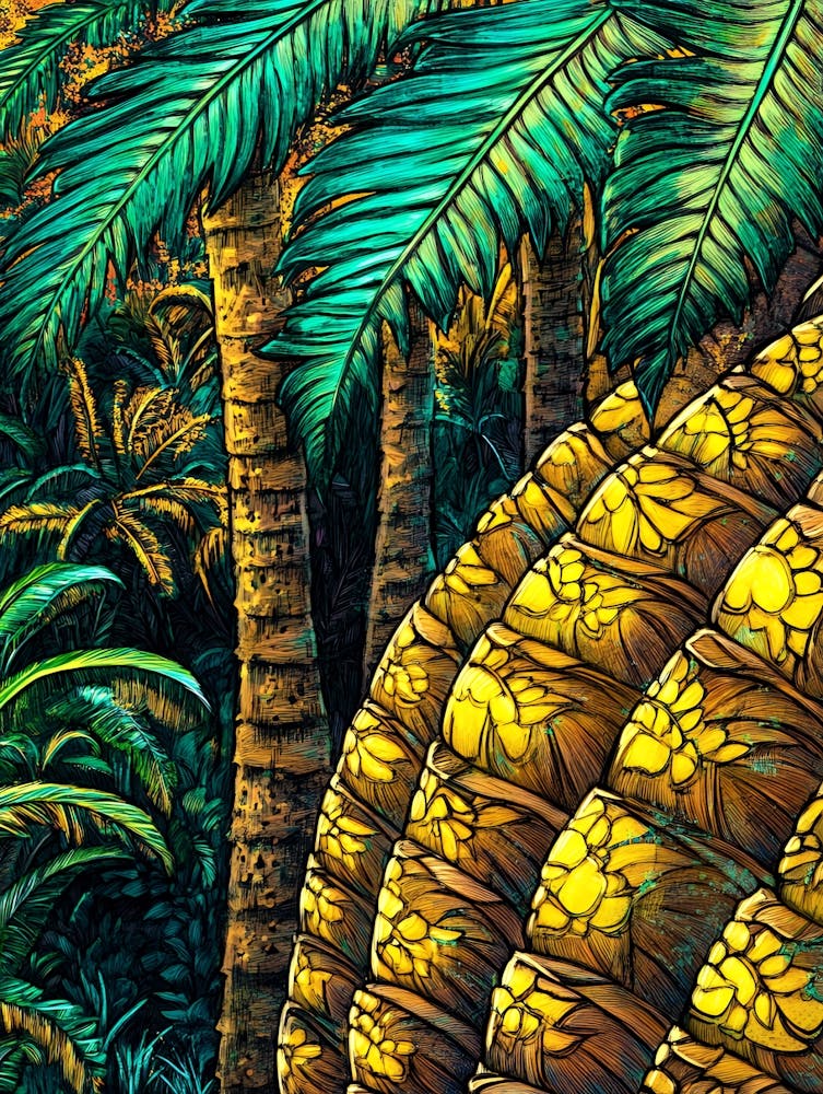 Pineapples In The Jungle