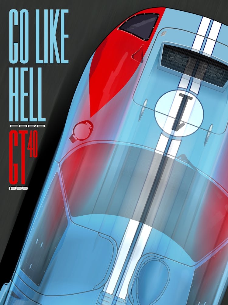 Go Like Hell, GT40, Ken Miles Le Mans 66