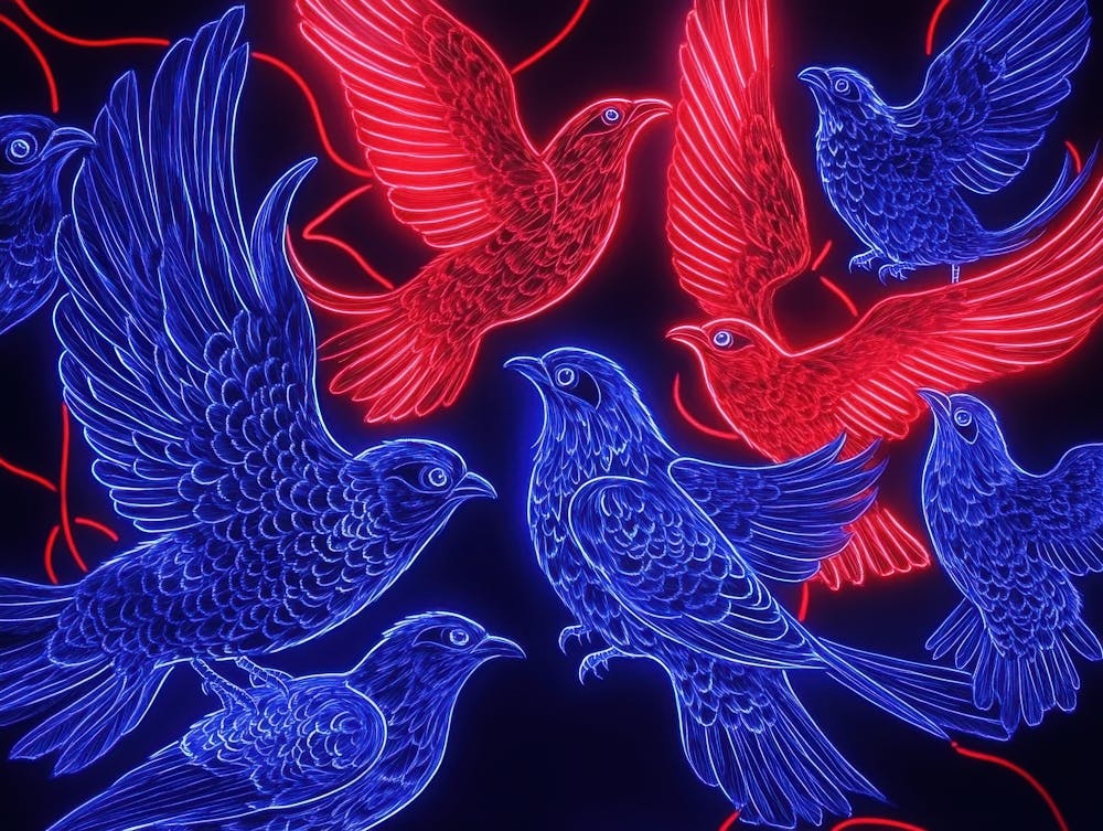Birds In Flight 4