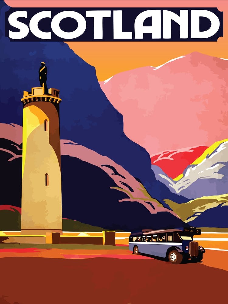 Scotland From The Bus