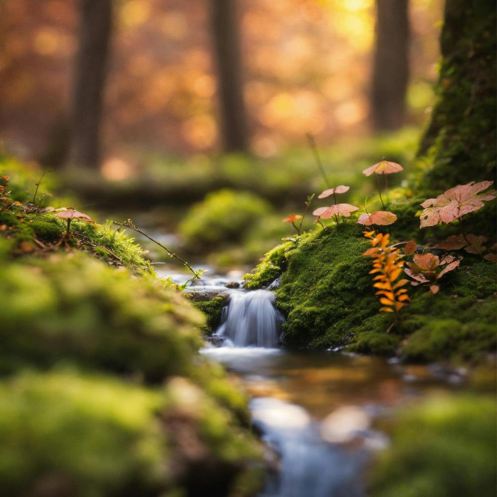 Stream In The Forest