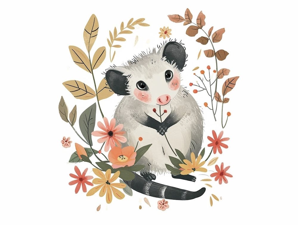 Little Floral Opossum 2
