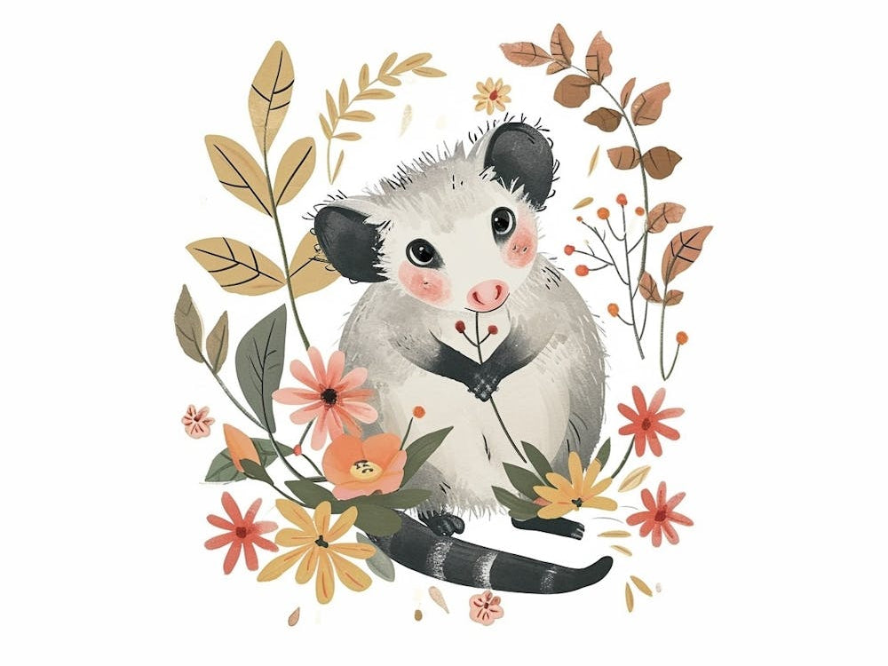 Little Floral Opossum 2