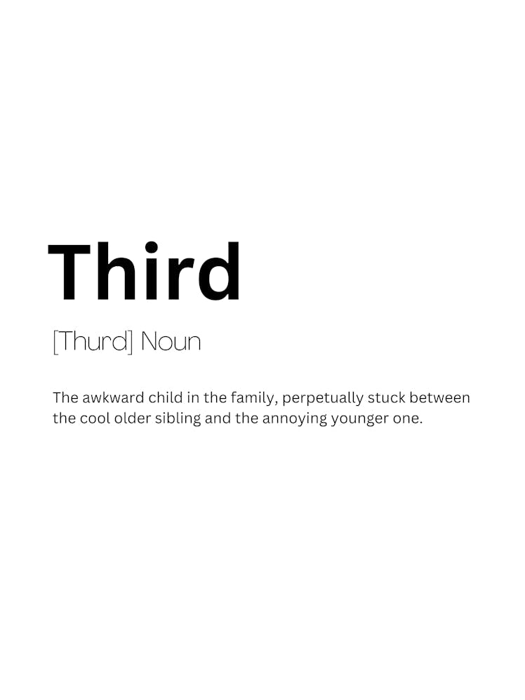 Third Definition Meaning