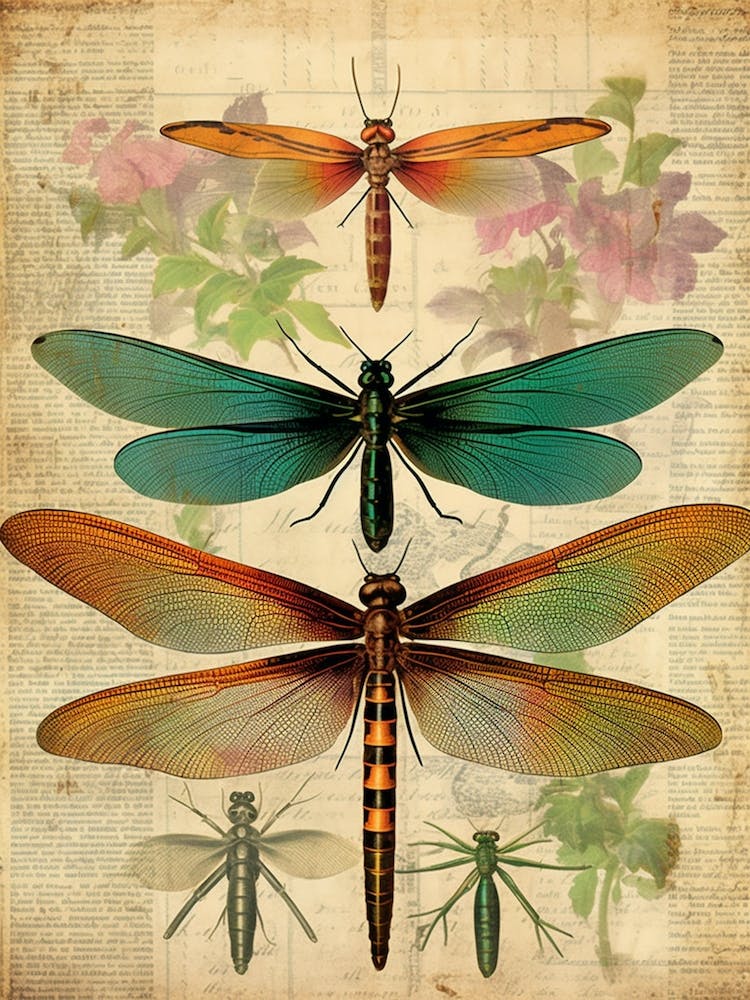 Libelle Vintage Spezies 5