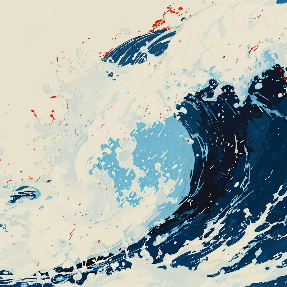 Wave Of Blue