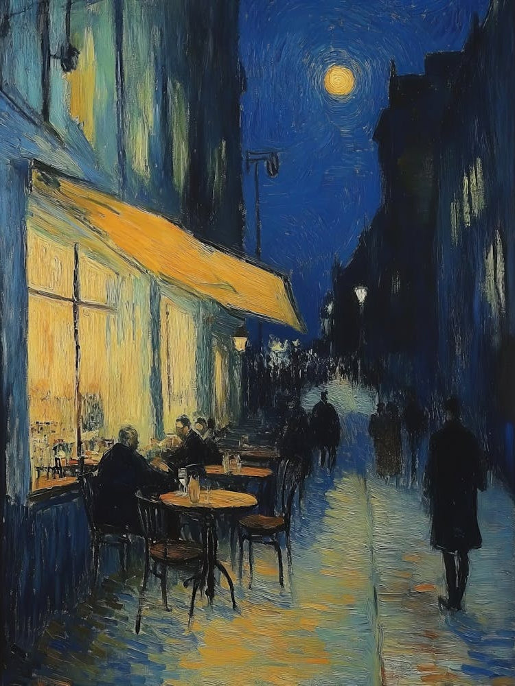 Vincent Van Gogh, Cafe Terrace At Night, 1888, Oil On Canvas, Kröller Müller Museum, Otterlo, Netherlands 1