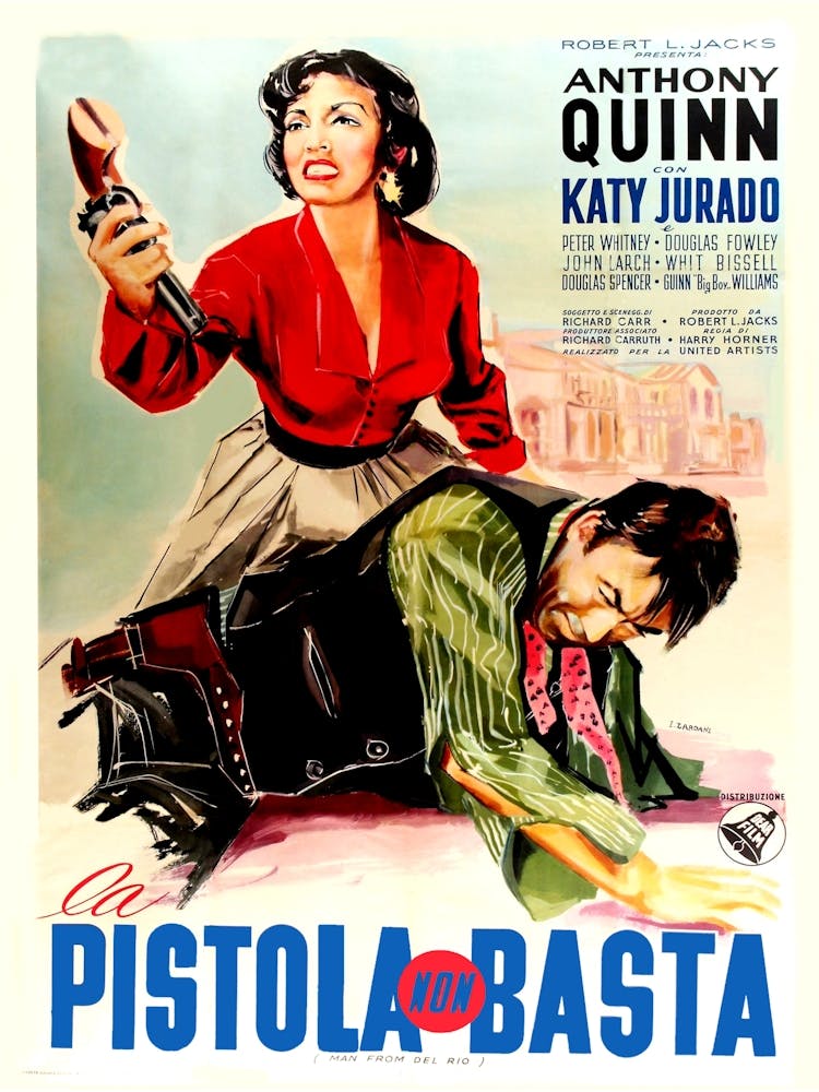 Man From Del Rio, Movie Poster