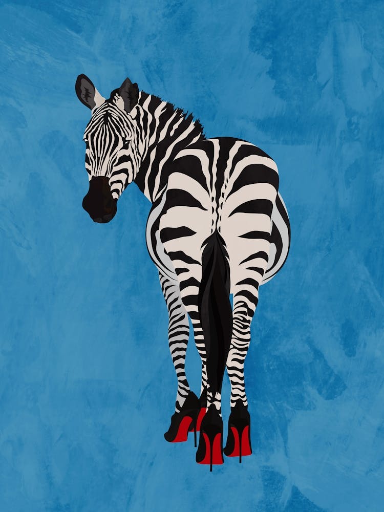 Zebra In Heels