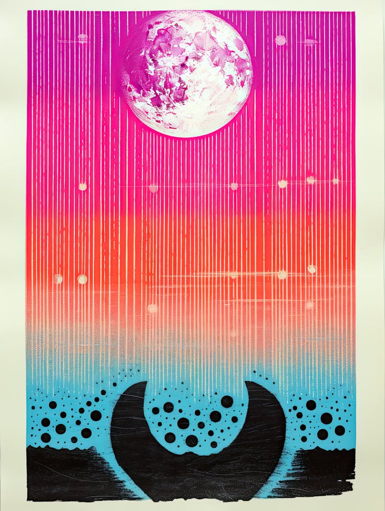 The Cosmic Fabric Woven Abstract Energy