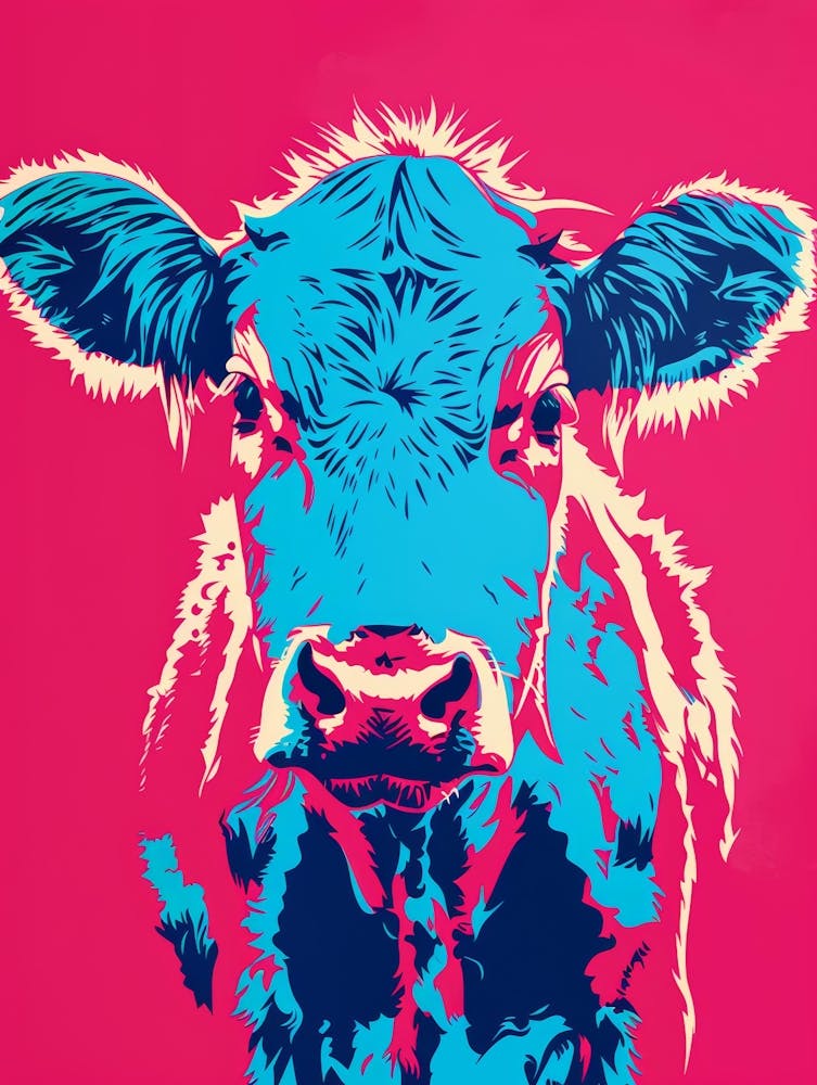 Cow - Pop Art