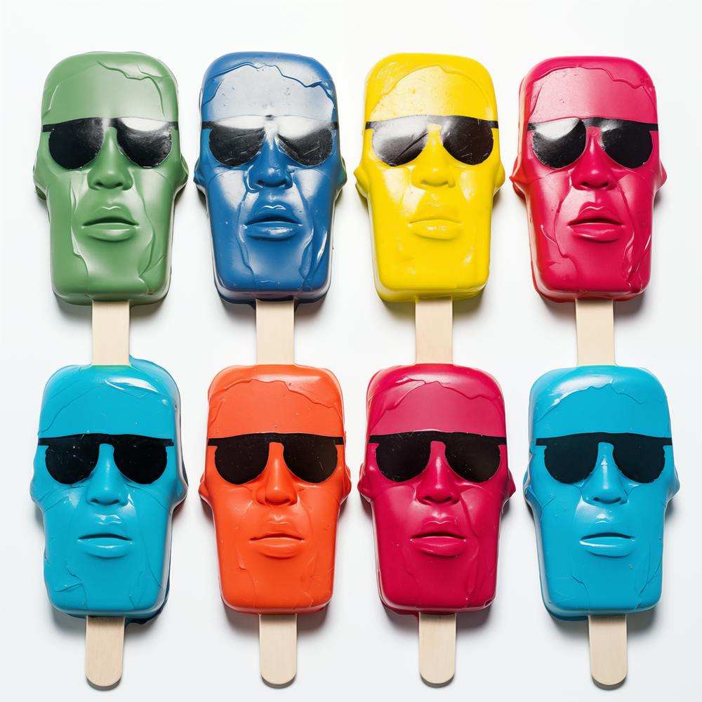 Stylized Popsicles