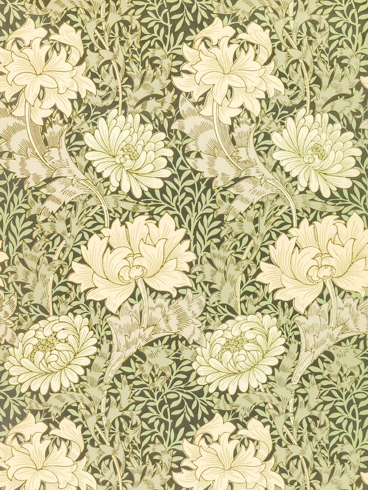 Chrysanthemum Pattern, William Morris