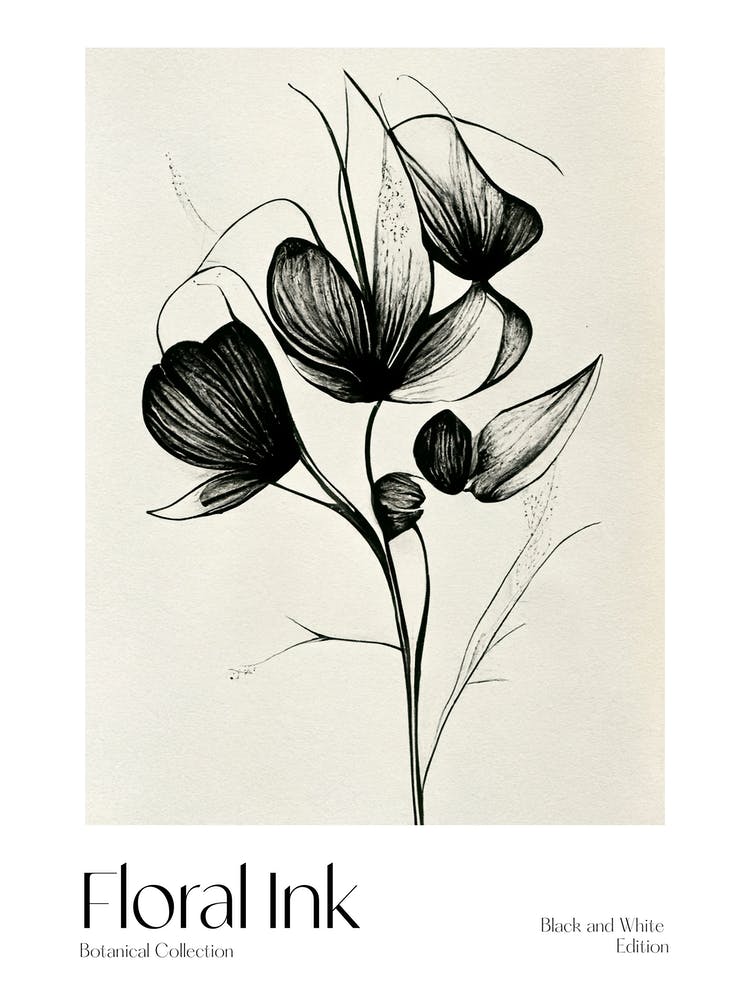 Floral Ink Botanical 4