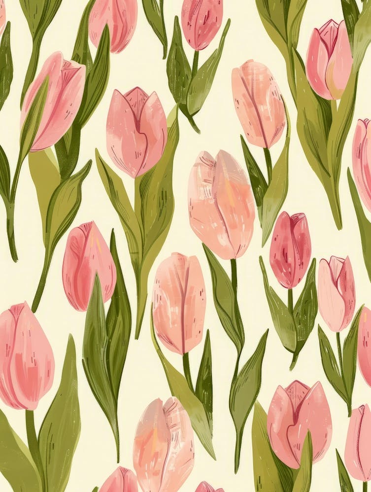 Pink Tulips 3
