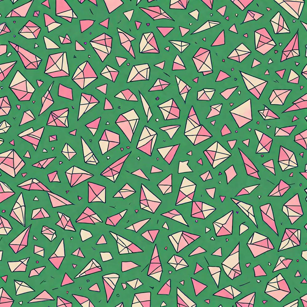 A Seamless Pattern Featuring abstract Polygons Sharp Edges Shapes With Edges, Flat Art, 134