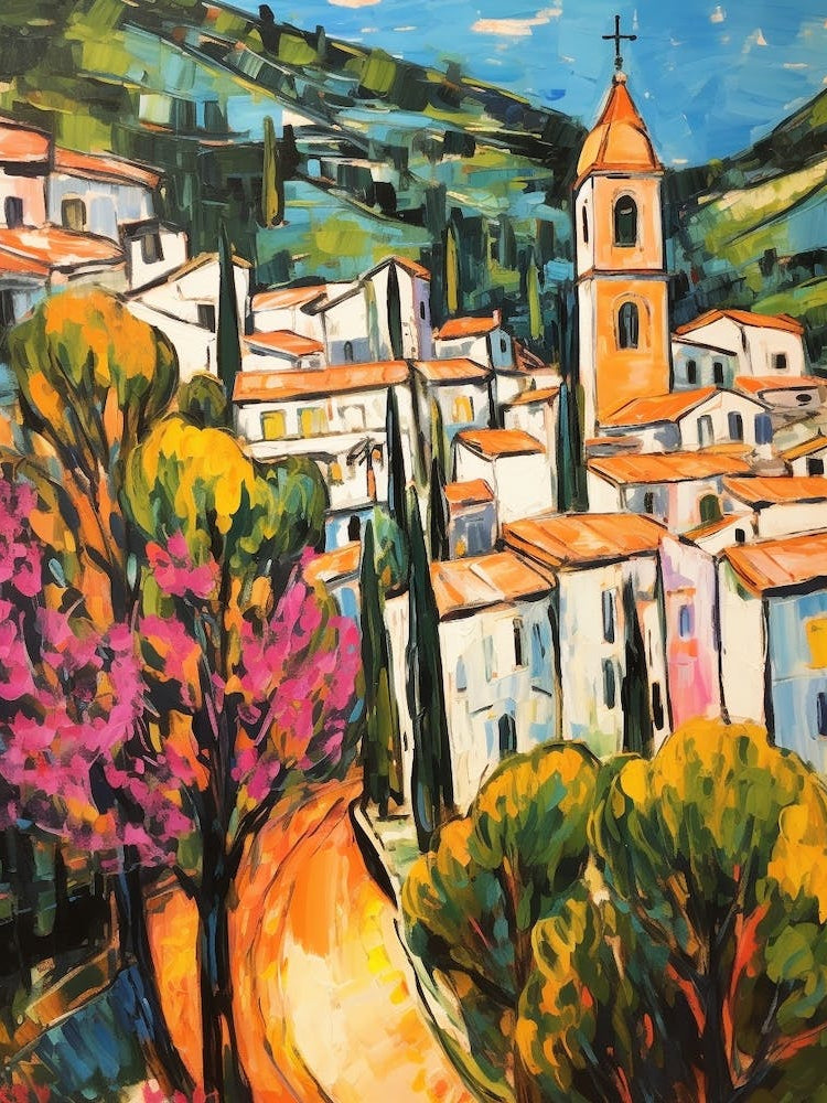 Spoleto Italy 2 Fauvist Painting