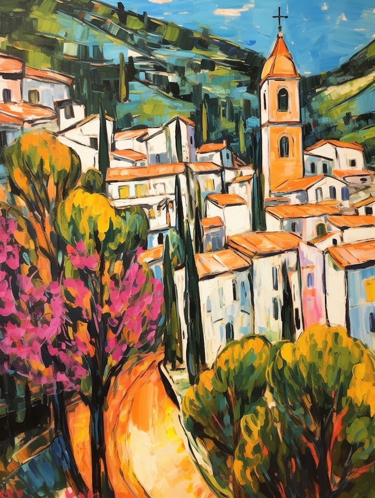 Spoleto Italy 2 Fauvist Painting
