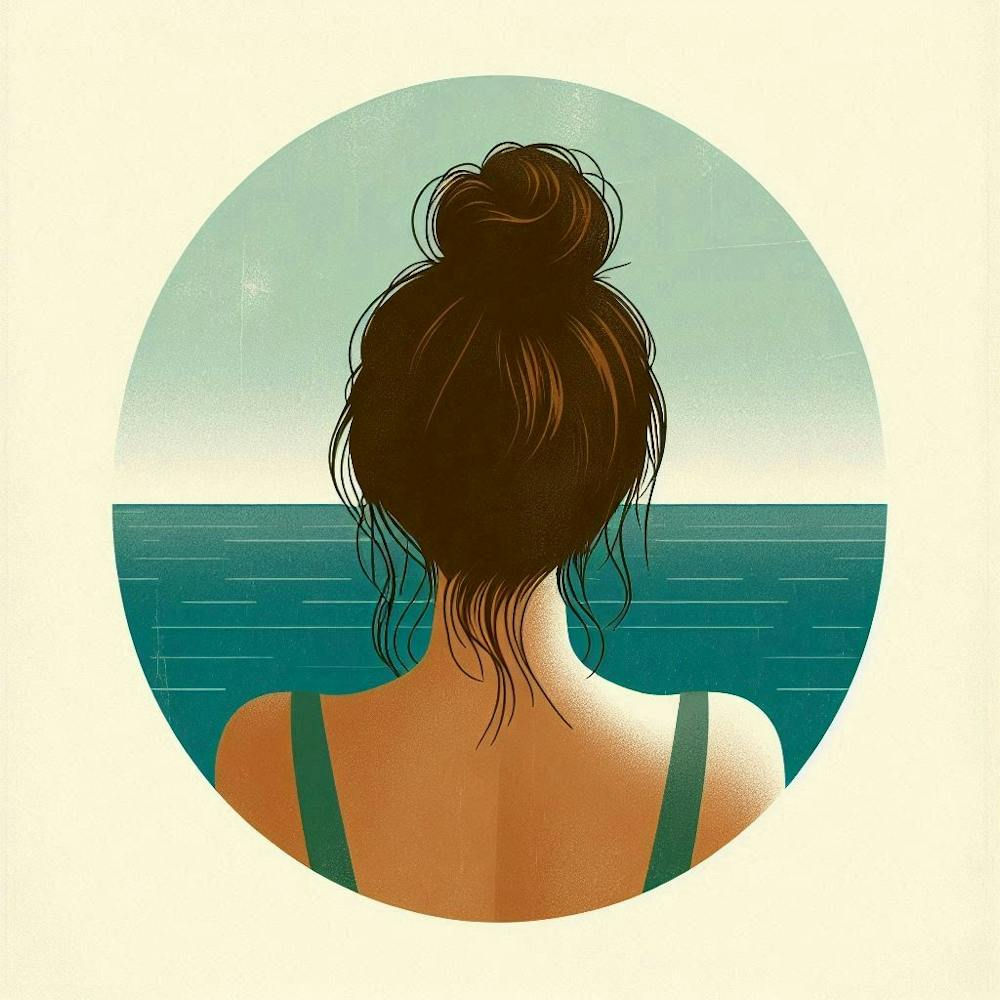 into the water art print 2