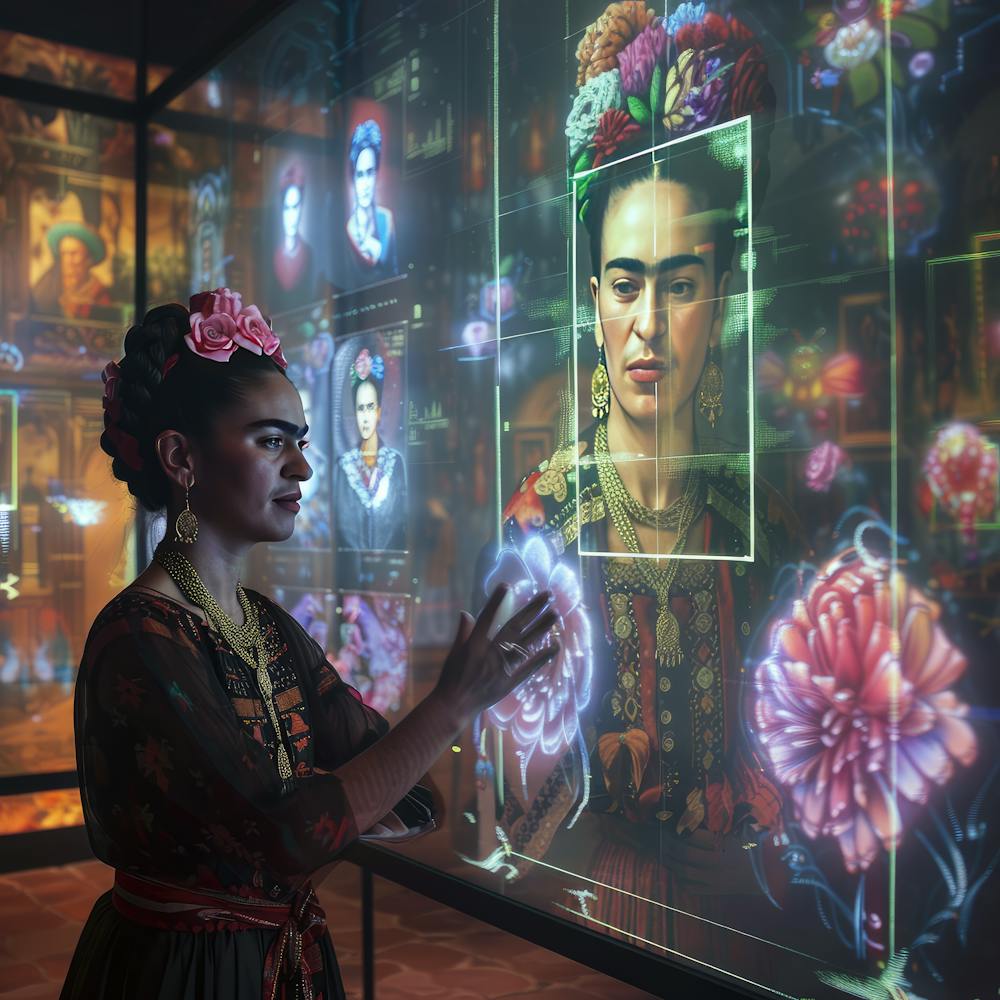 Frida Kahlo's Virtual Gallery