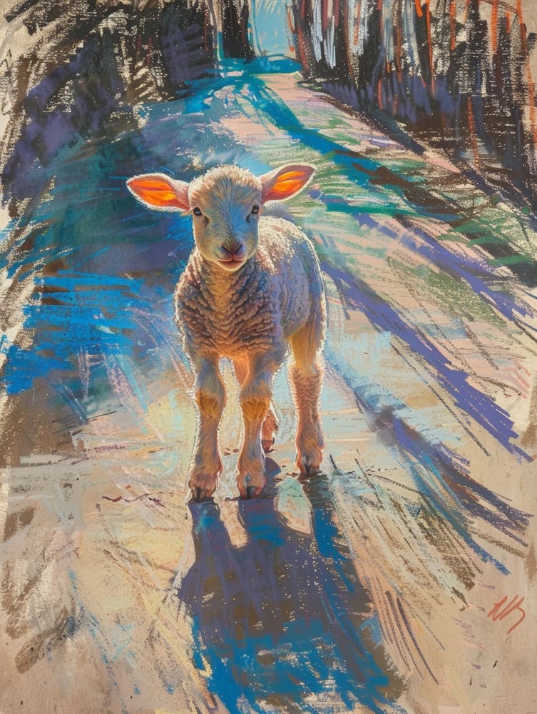 Lamb On The Road