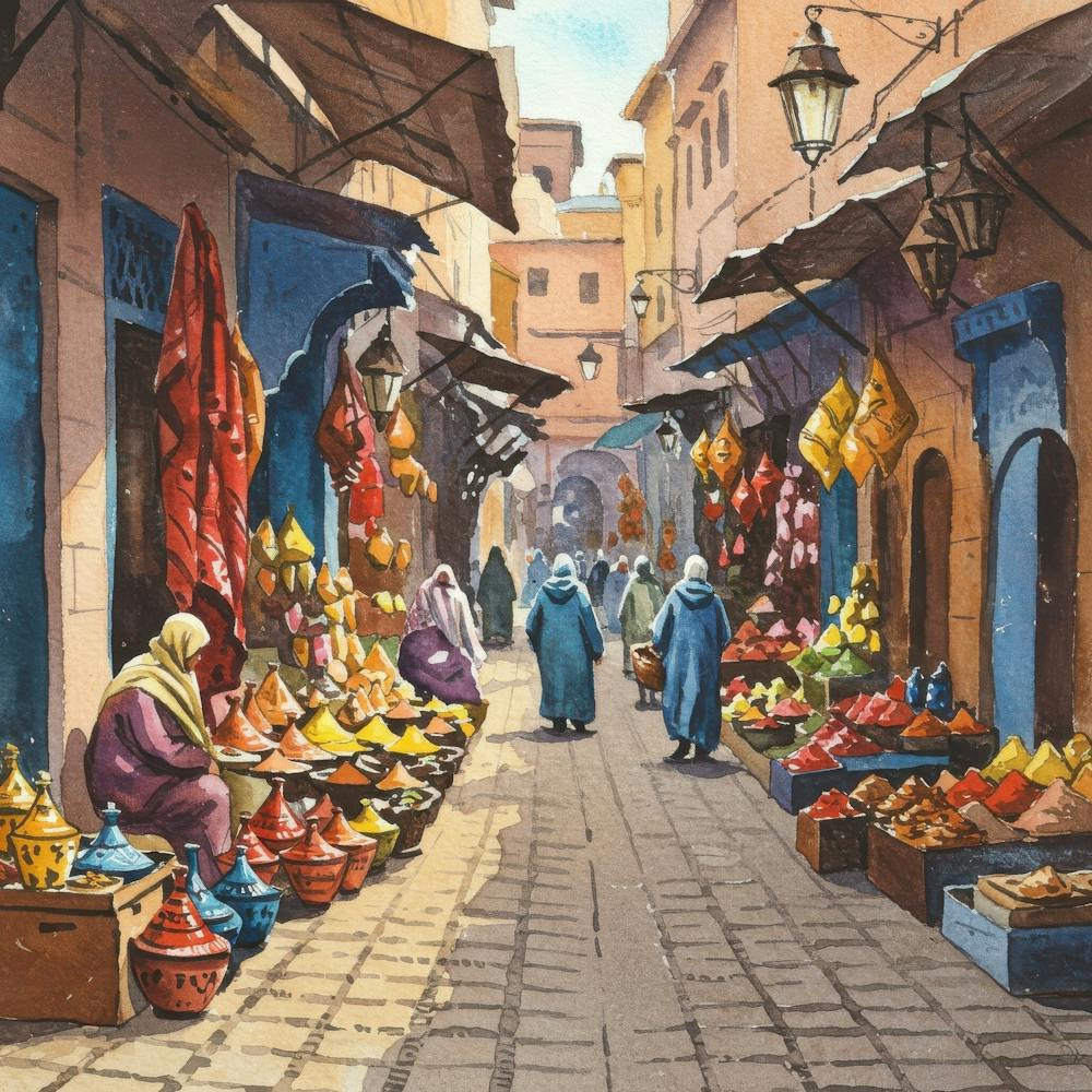Marrakech Market