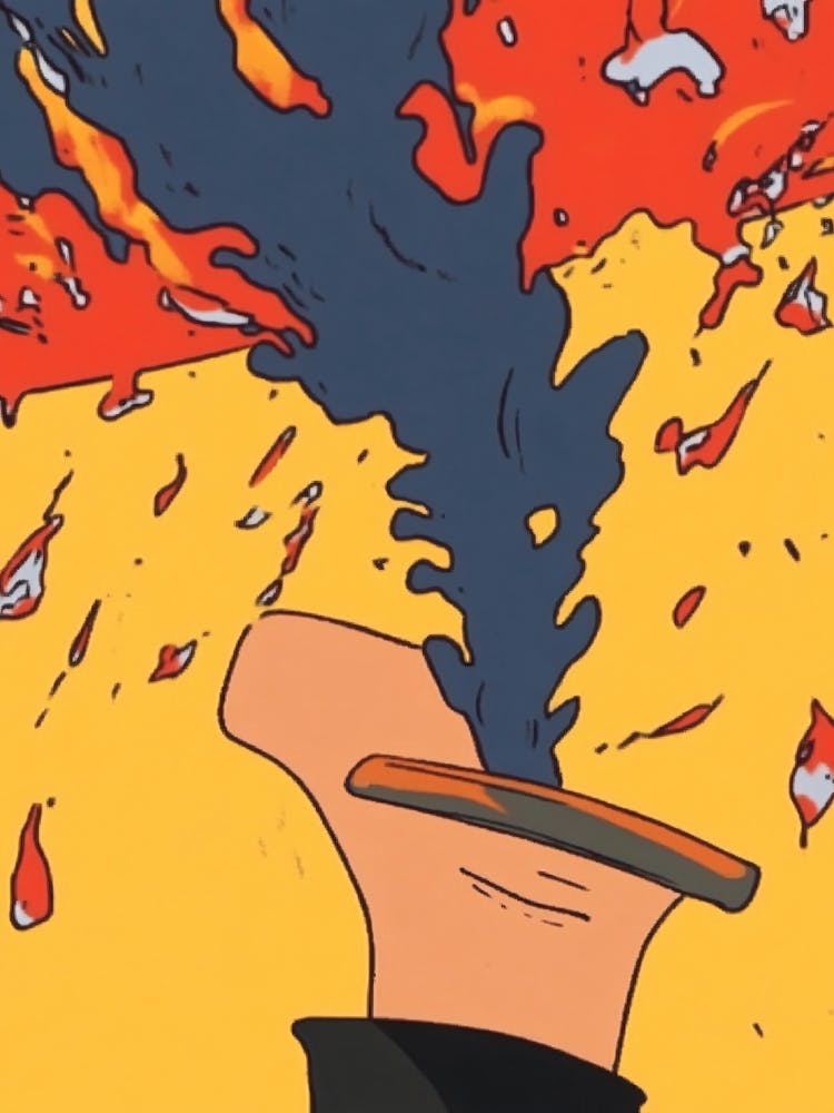 Flaming Hat