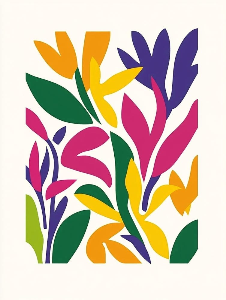 Flowers And Leaves