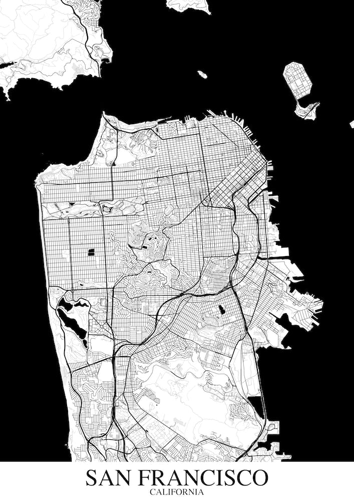 San Francisco California White Black