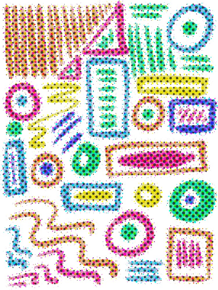 Abstract Cross Stitch