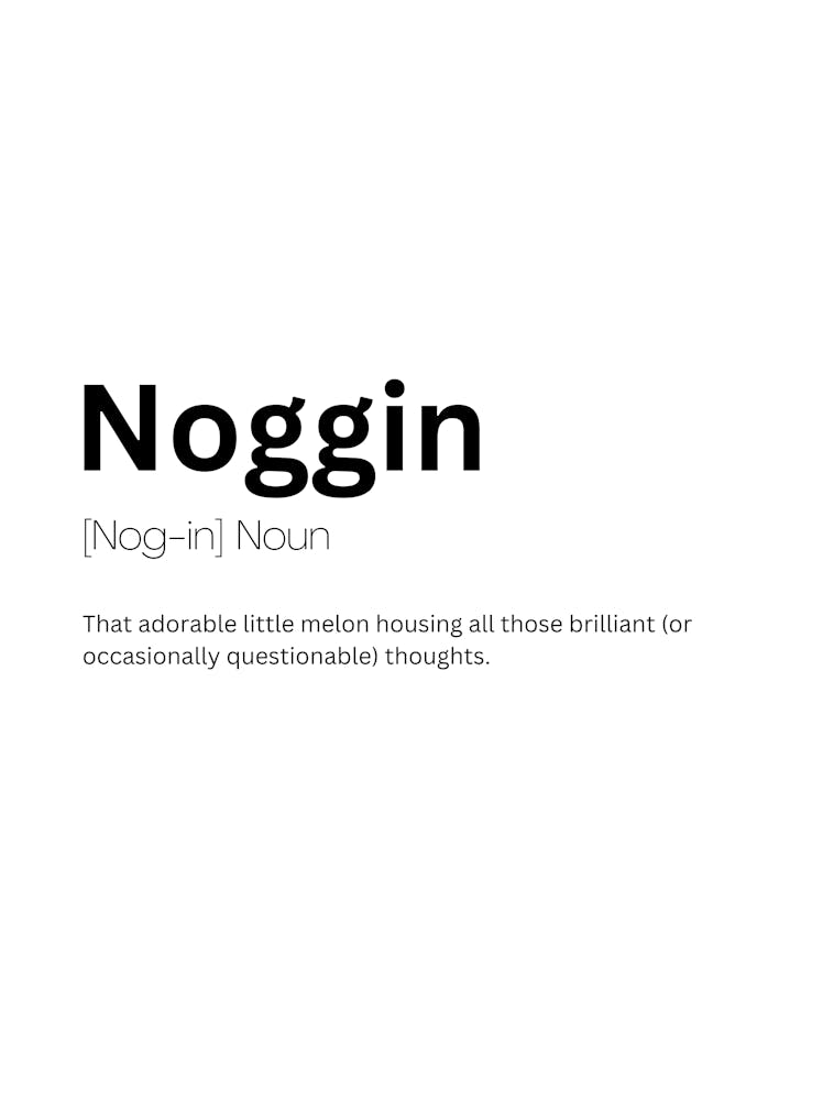 Noggin Definition Meaning