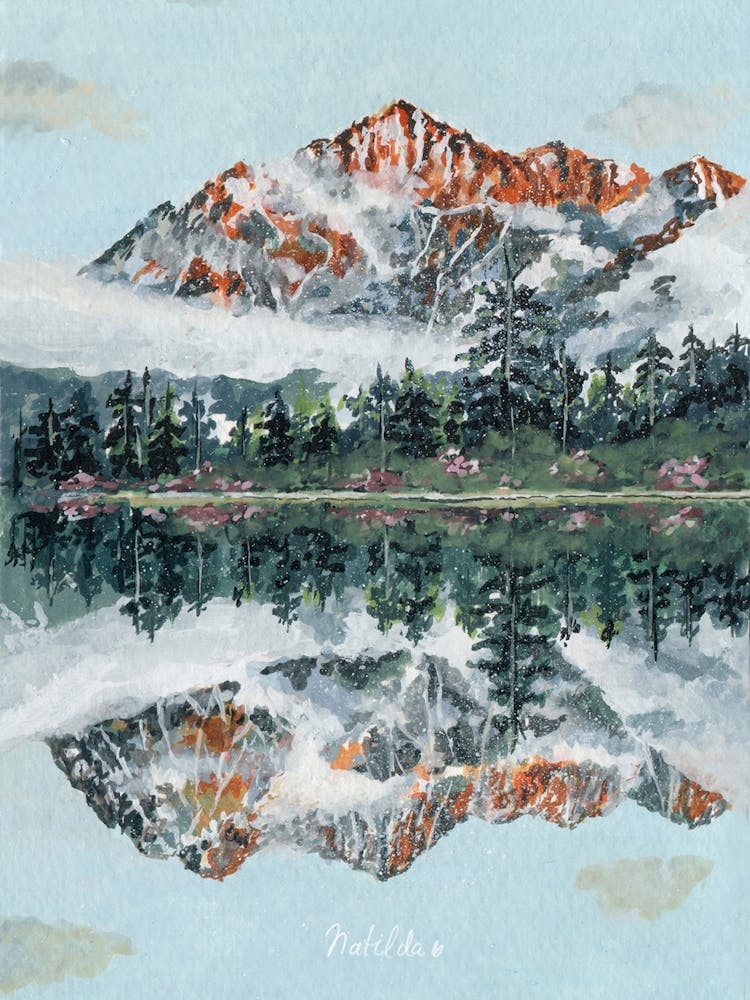 Reflet de Montagne