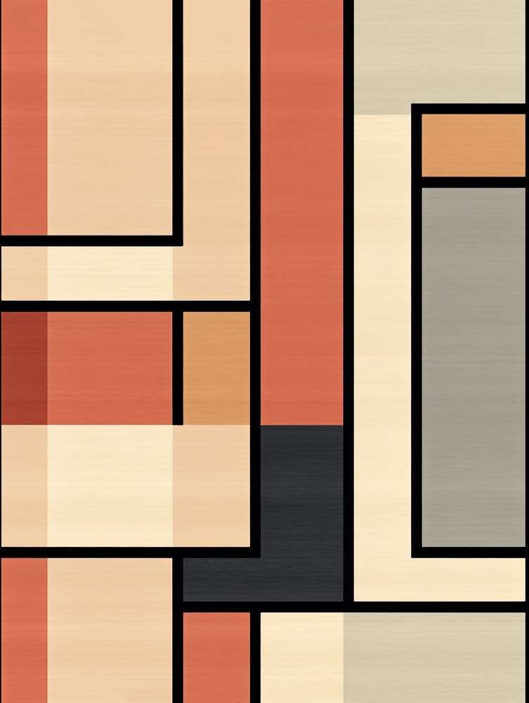 Abstract Dimensions; Mid Century Geometric Exploration