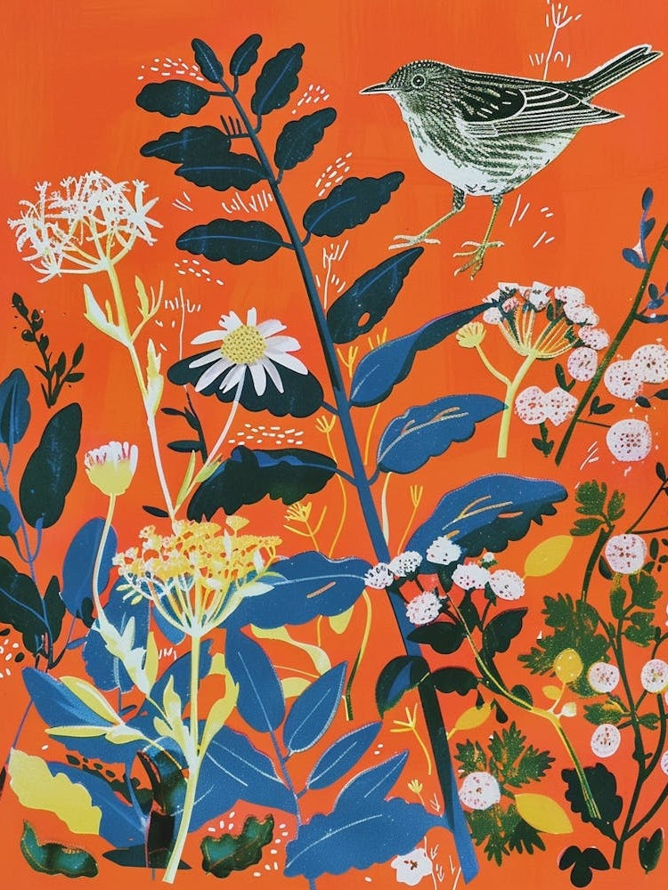 Spring Birds Dipper 2