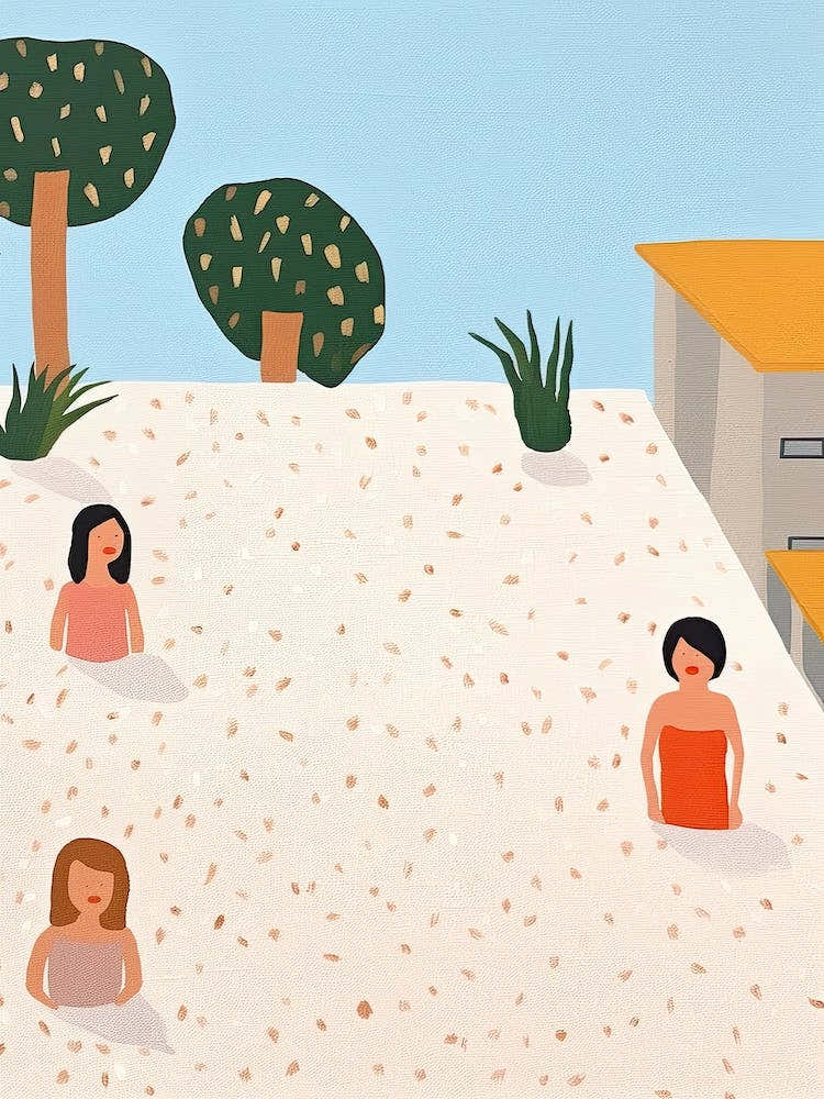 Fancy Los Angeles California, Tiny People And Illustration 4