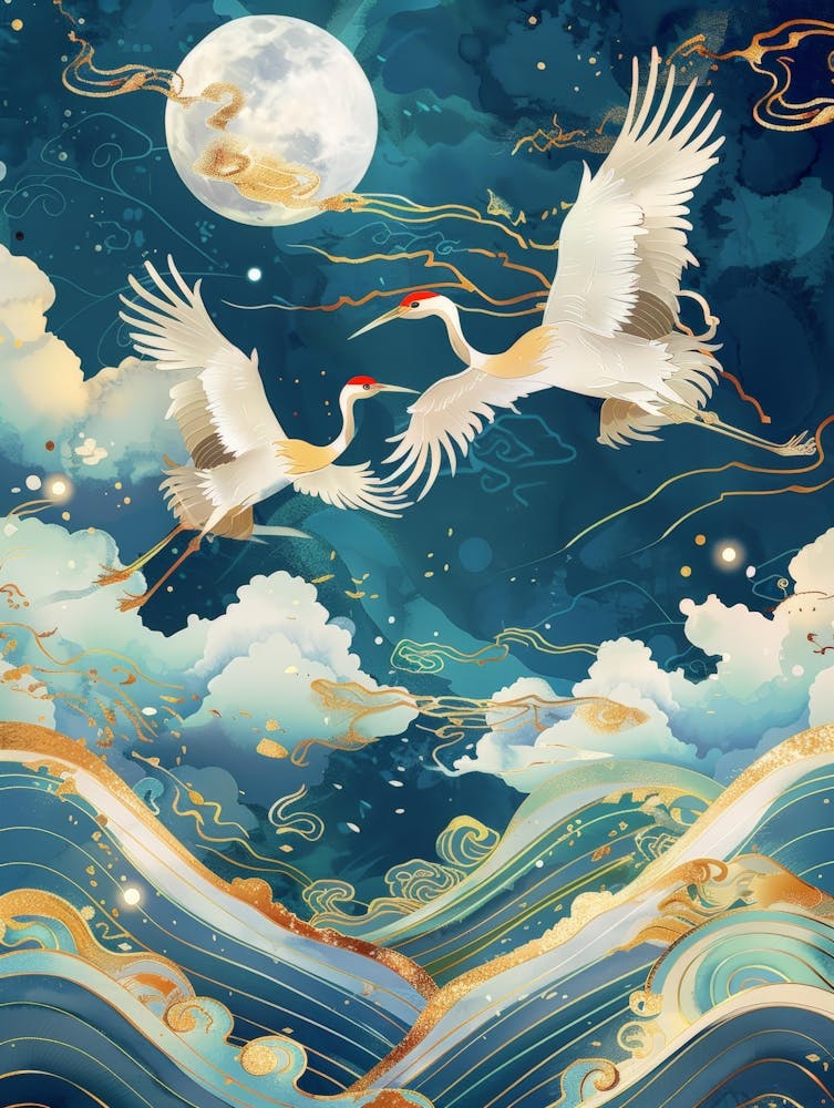 Cranes In The Sky 3