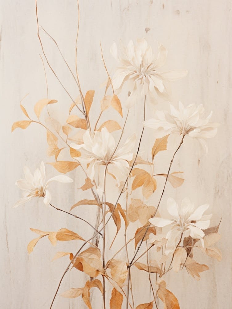 Boho Dried Flowers Honeysuckle 1