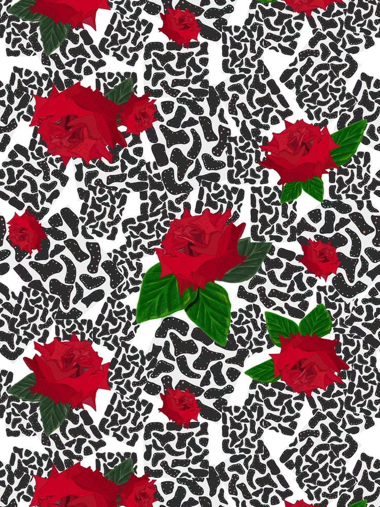 Showy Red Roses