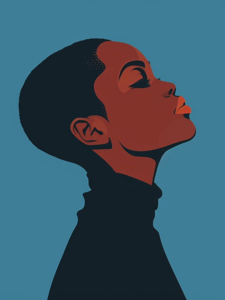 Portrait Of A Black Woman 5