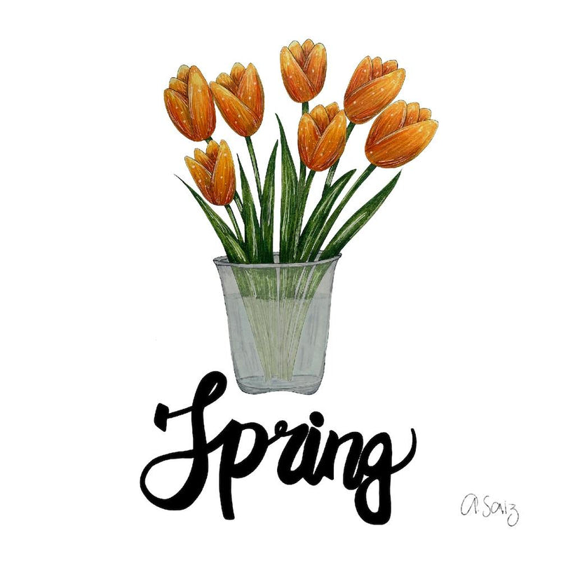Orange Tulips 2
