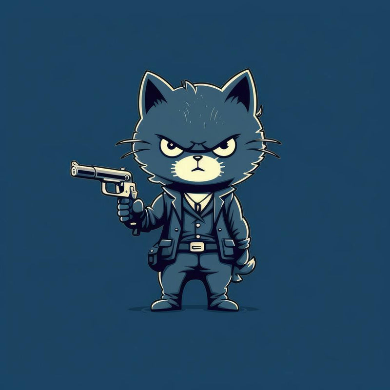 Cat With Gun 2