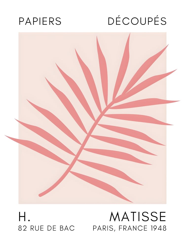 Henri Matisse Palm Leaf 3