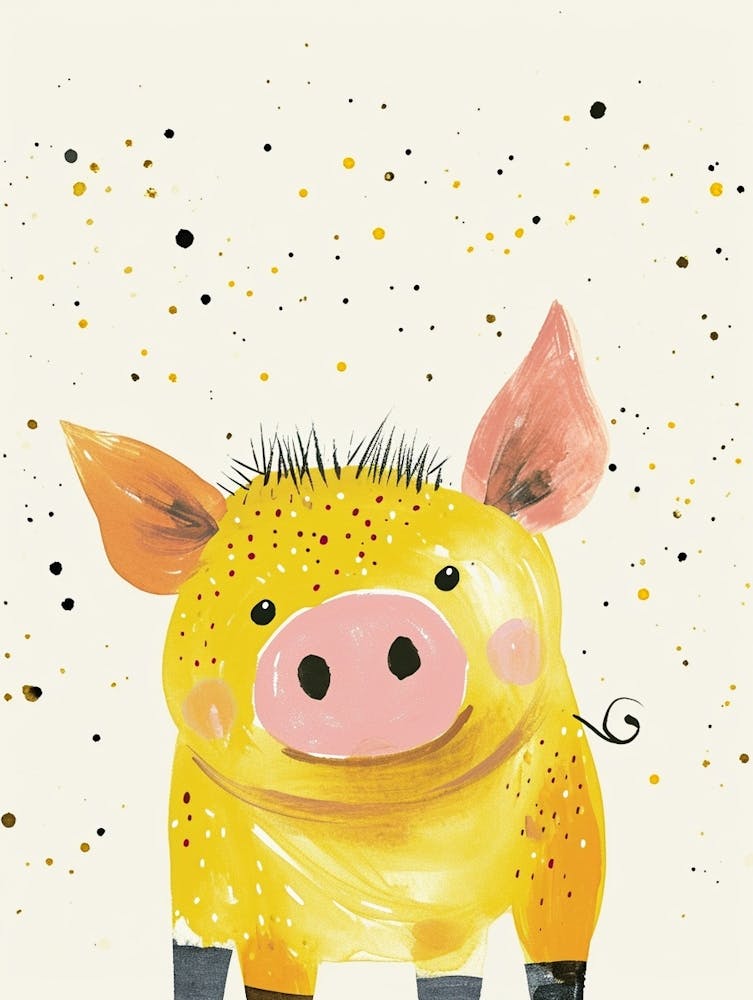Yellow Pig 6