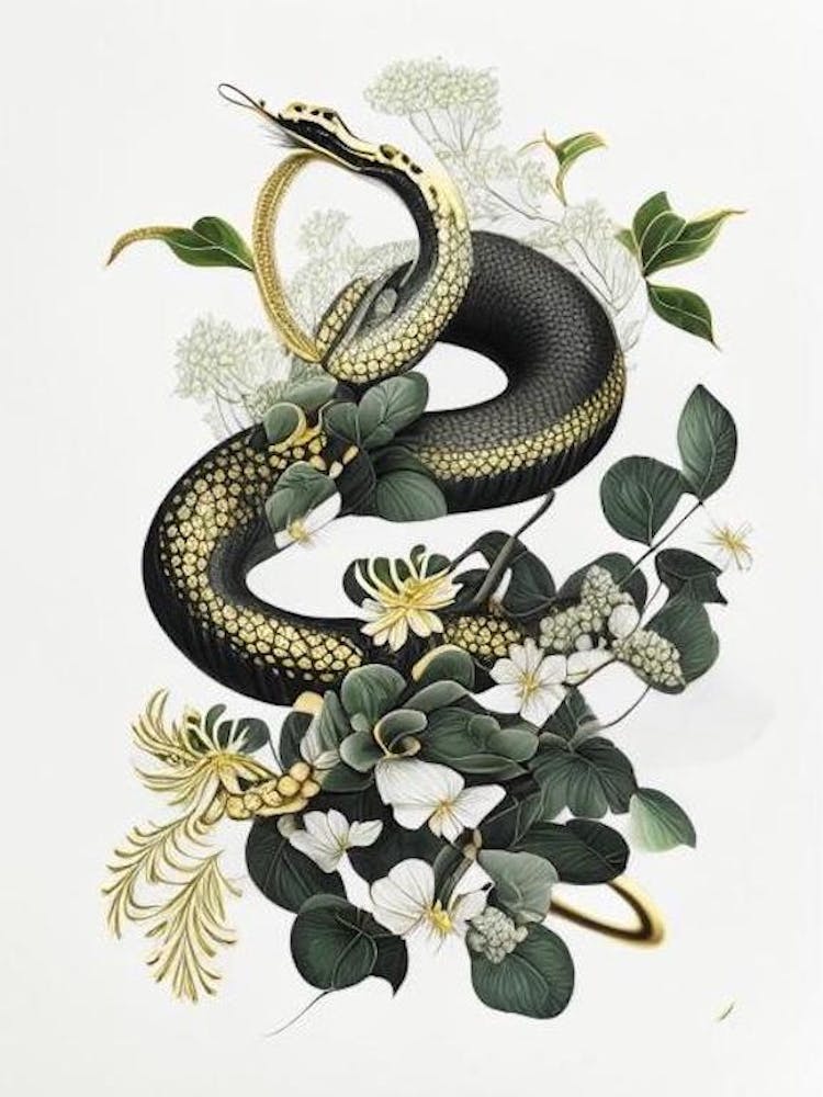 Eastern Green Mamba Gold And Black