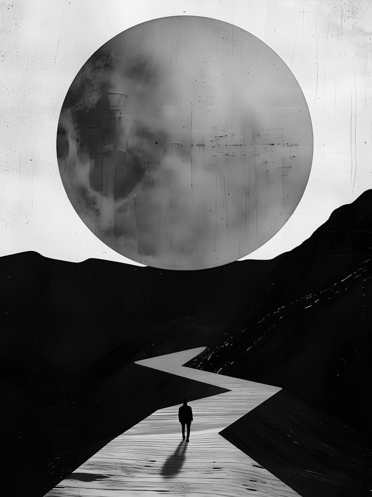 Moon And The Path