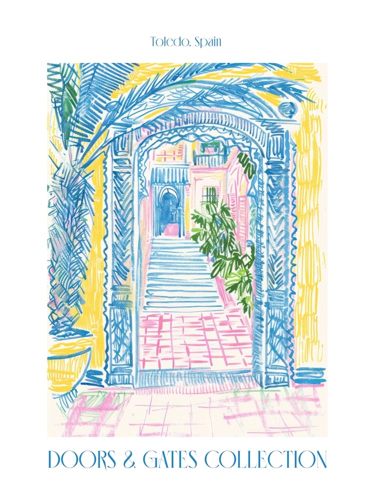 Doors And Gates Collection Toledo, Spain 3