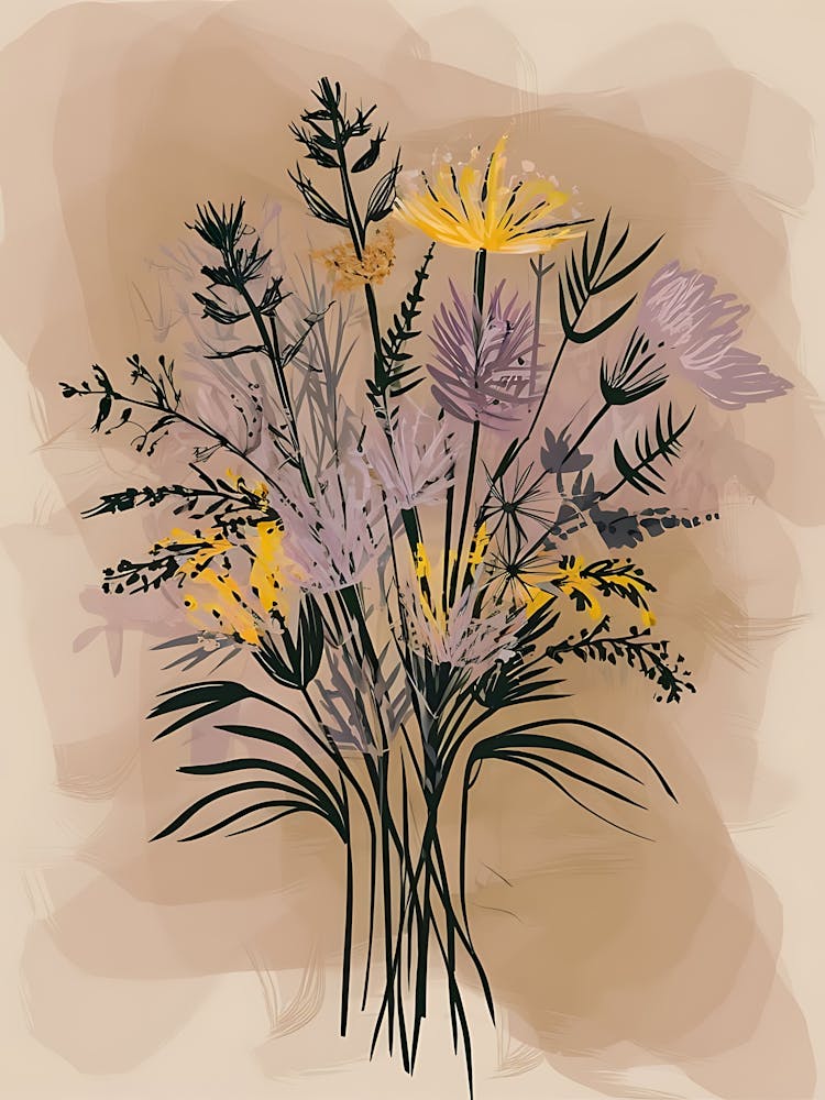 Wildflowers In A Vase