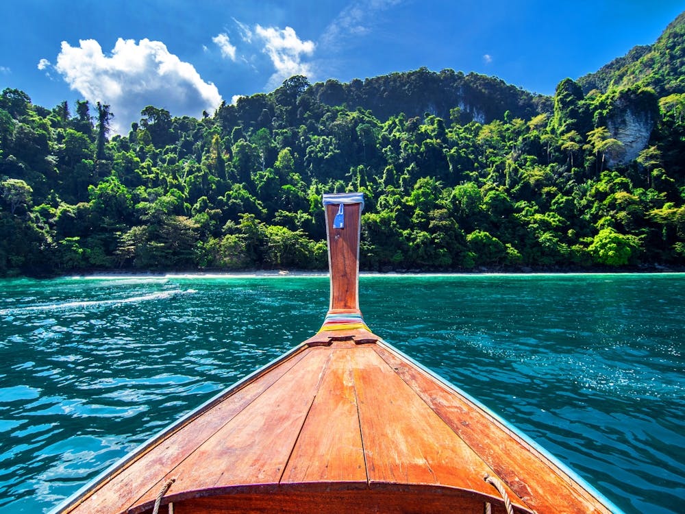 Thailand. Boat view. Maya Bay #1