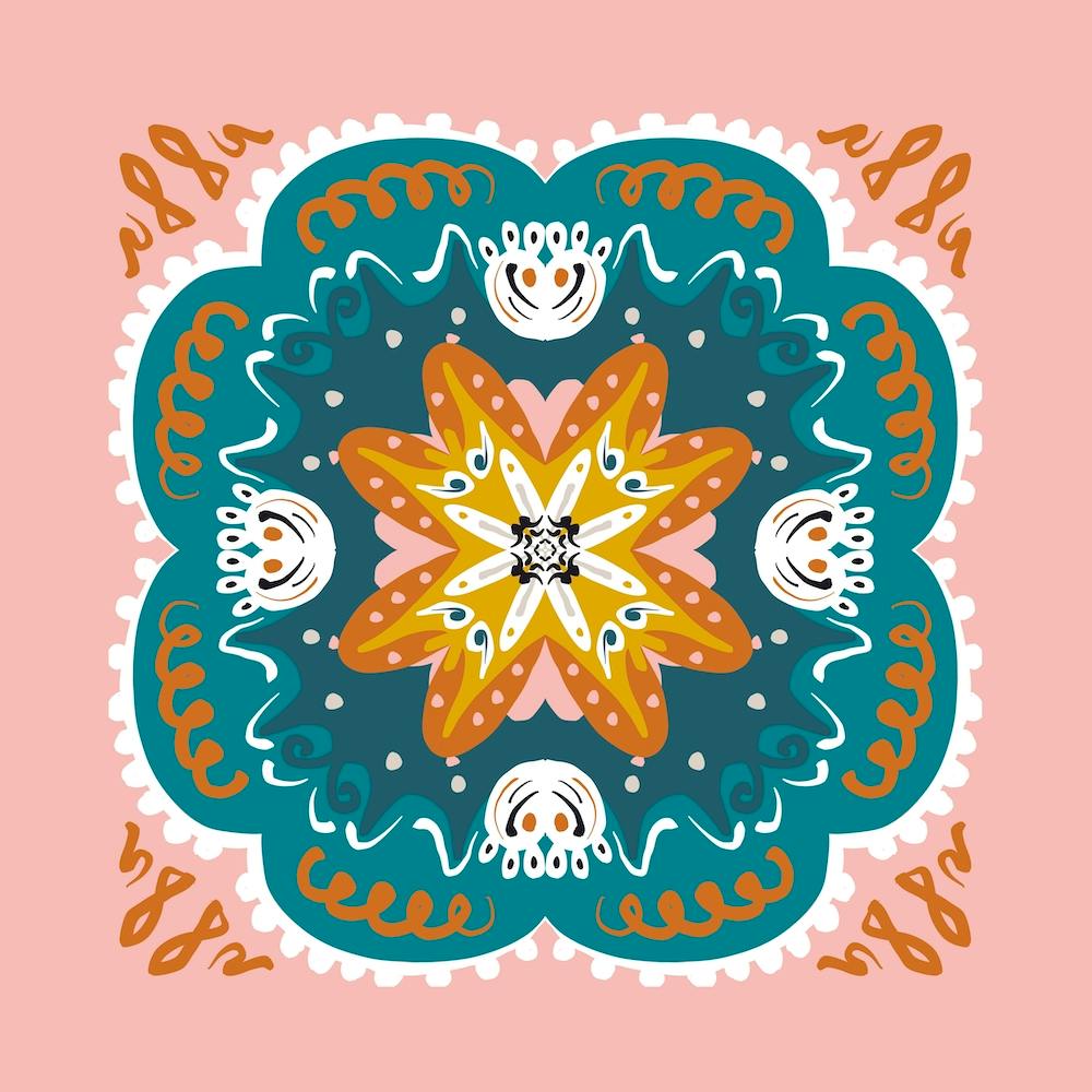 Mandala Rose