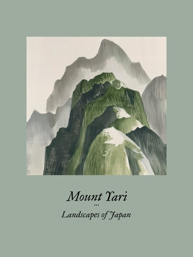 Landscapes Of Japan Mount Yari 69